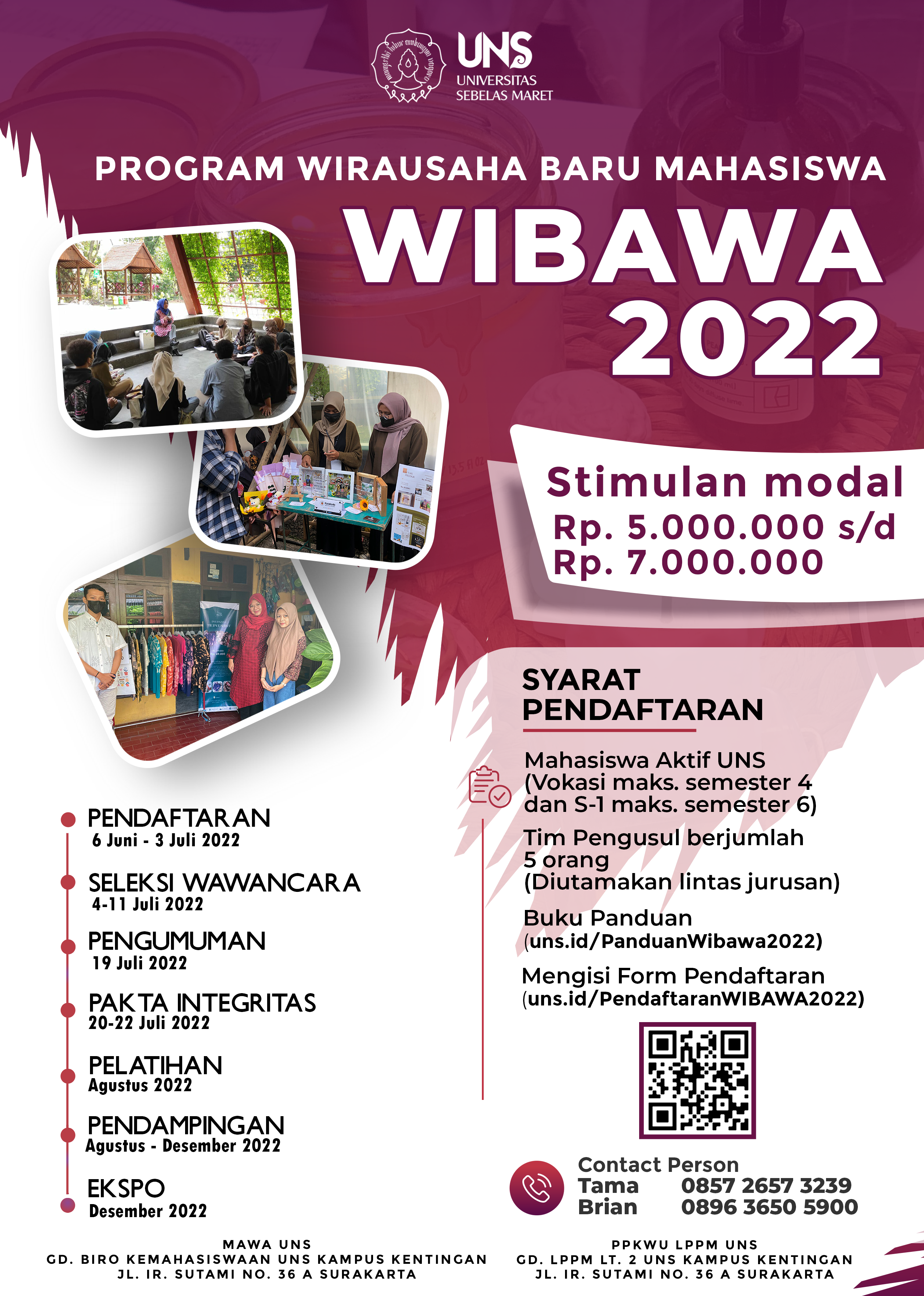 Read more about the article Pendaftaran Wibawa 2022